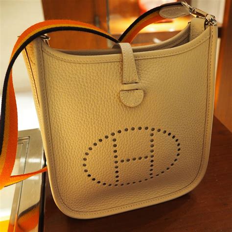 hermes modello evelyn anni 80 due manici vintage|hermes evelyne handbags.